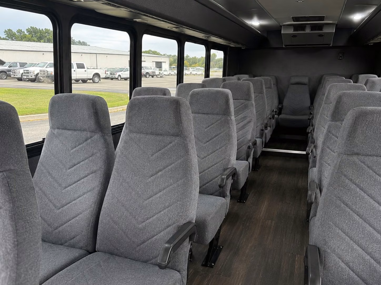 18 passenger minibus inside