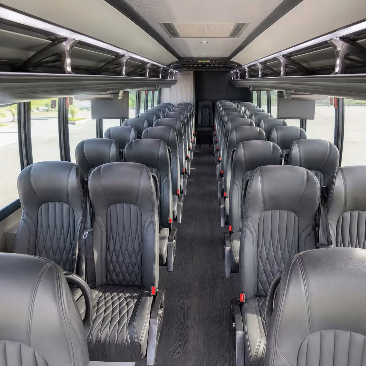 35 passenger minibus interior