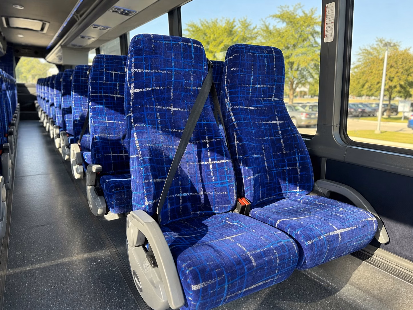 oxnard charter bus interior