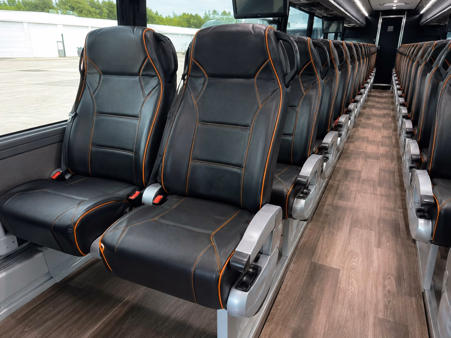 oxnard charter bus rental inside