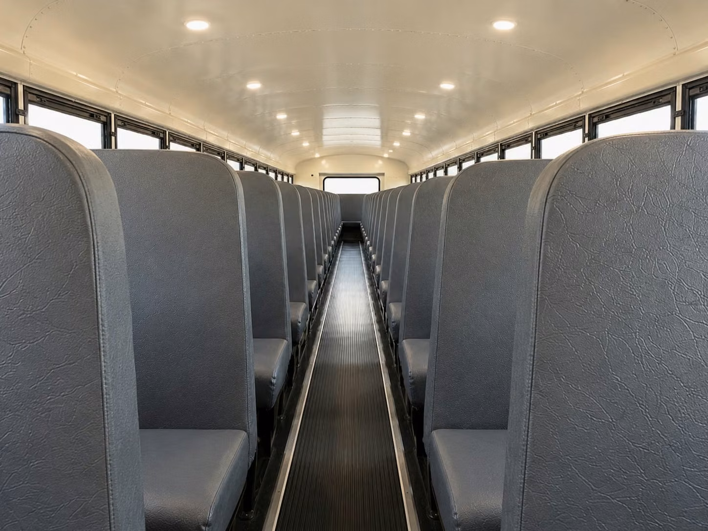 school bus interior